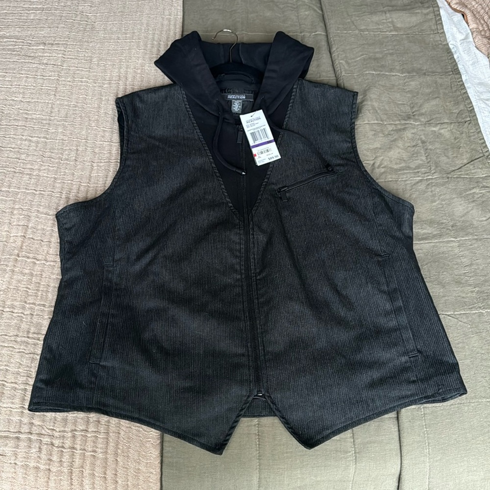 Men’s Kenneth Cole Reaction Hooded Vest NWT size XXL